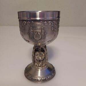 95% Zinc  Decorative German Goblet with Engravings (43)